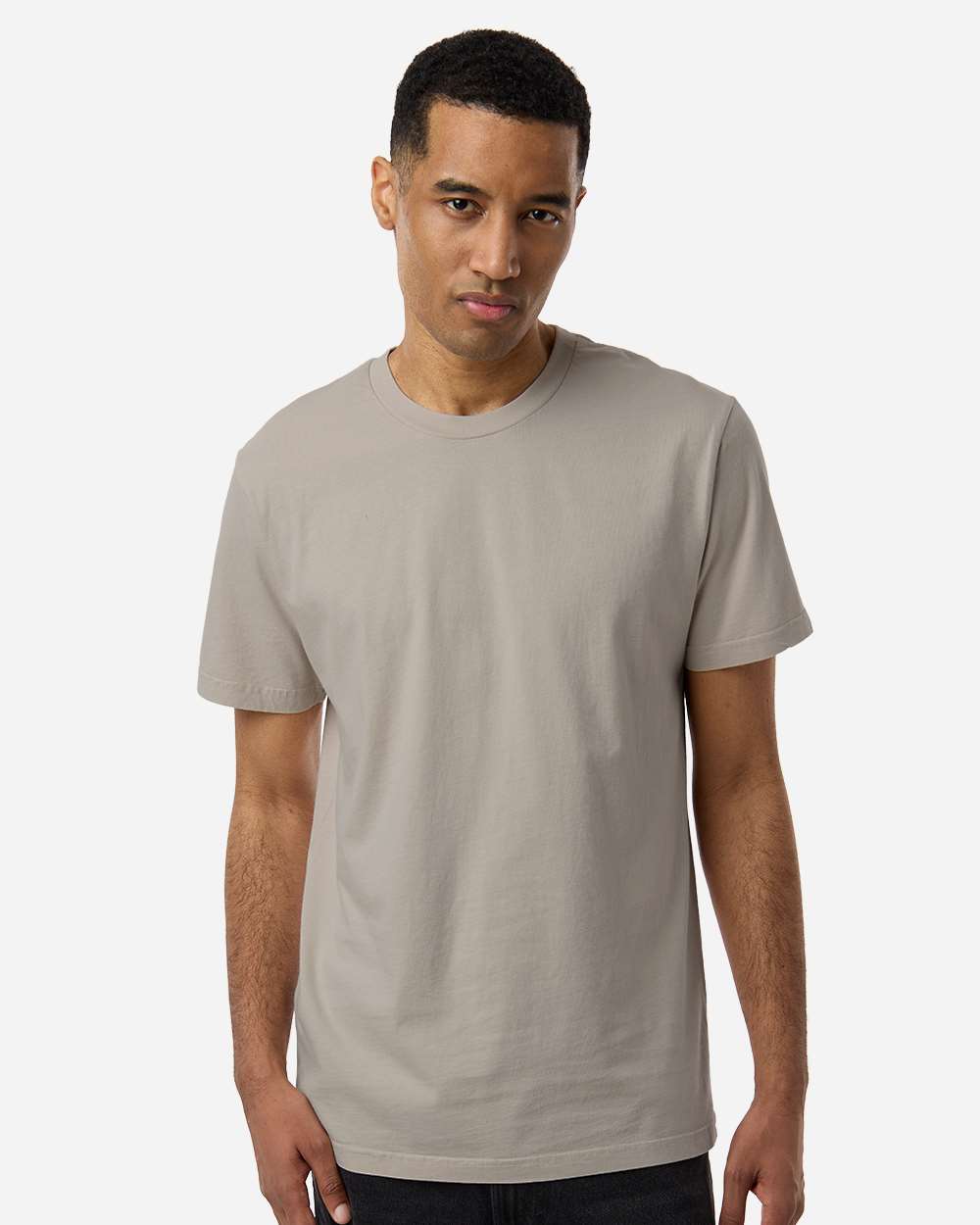 Premium Pigment-Dyed T-Shirt - OnModelFront - B00576092 - Pigment Cement