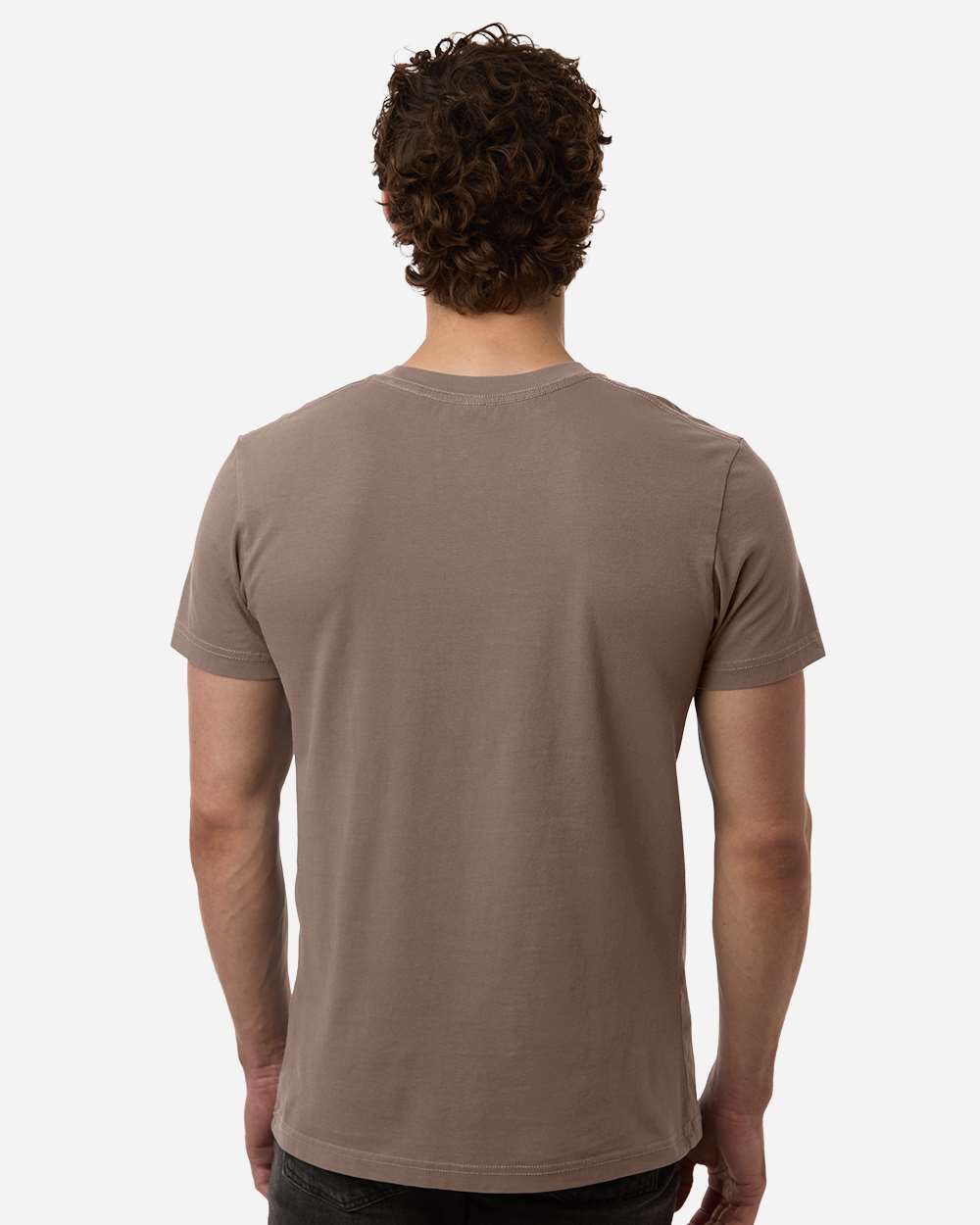 Premium Pigment-Dyed T-Shirt - OnModelBack - B00576242 - Pigment Clay
