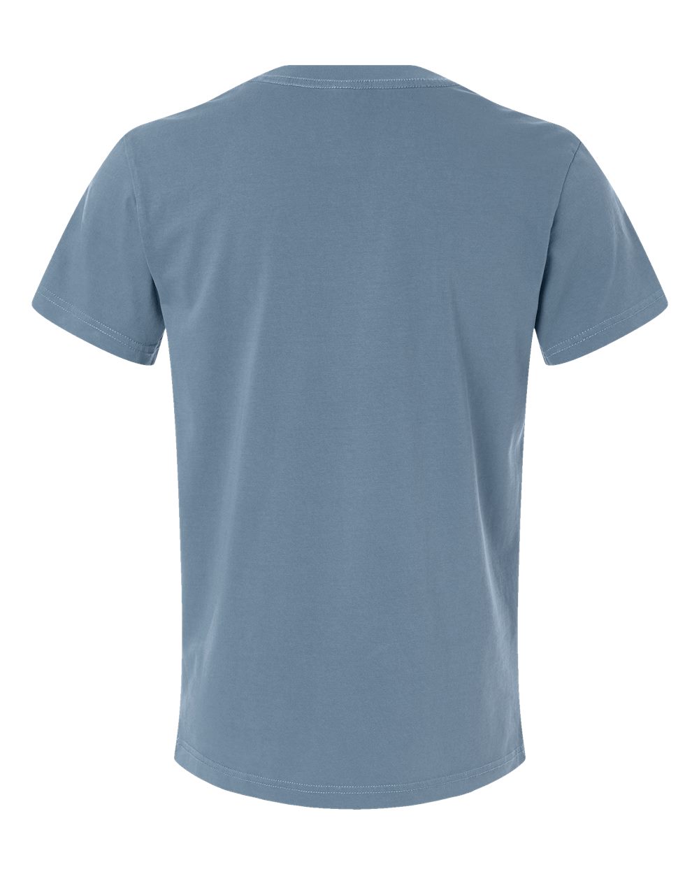 Premium Pigment-Dyed T-Shirt - Back - B00576652 - Pigment Slate Blue