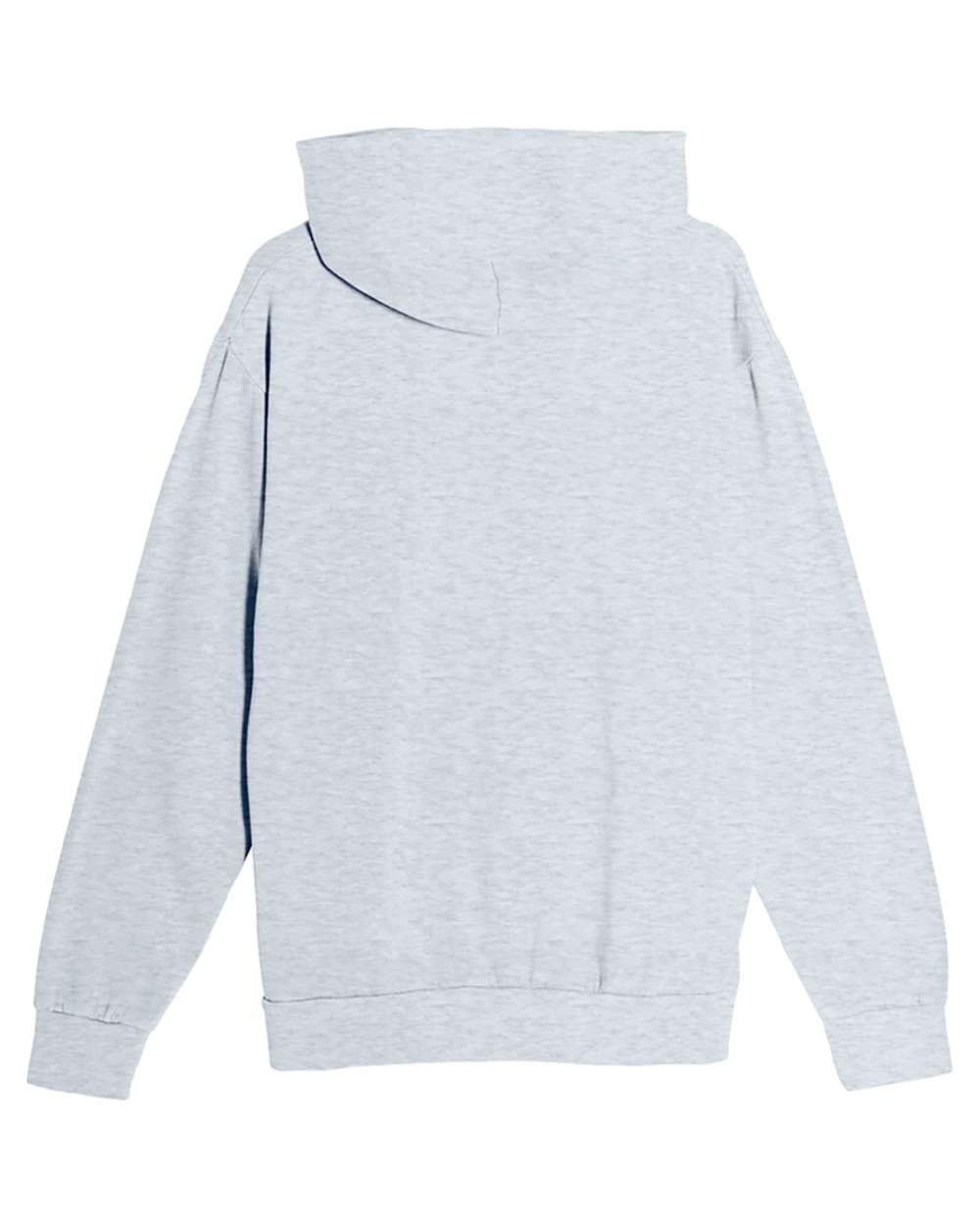 Urban Pullover Hooded Sweatshirt - Back - B595C9092 - Heather Grey