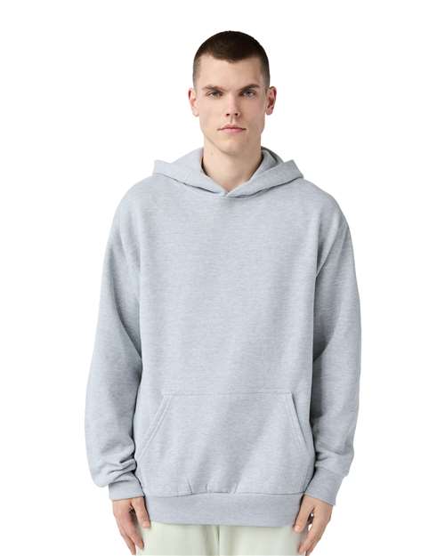 Unisex Urban Pullover Hooded Sweatshirt - OnModelFront - B595C9092 - Heather Grey