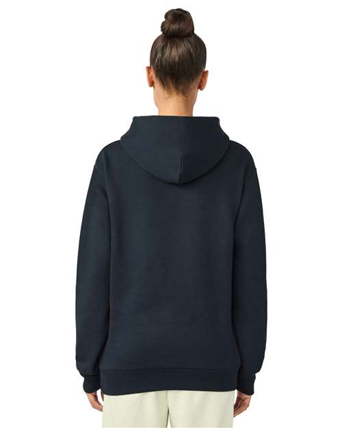 Unisex Urban Pullover Hooded Sweatshirt - OnModelBack - B595C9652 - Navy
