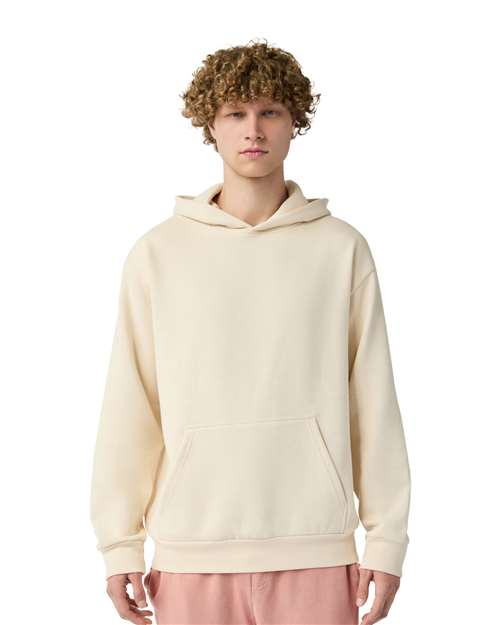 Unisex Urban Pullover Hooded Sweatshirt - OnModelFront - B595C9242 - Sandshell