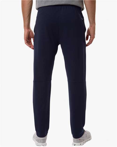 Men's Perform Fleece Pants - OnModelBack - B00876652 - Classic Navy