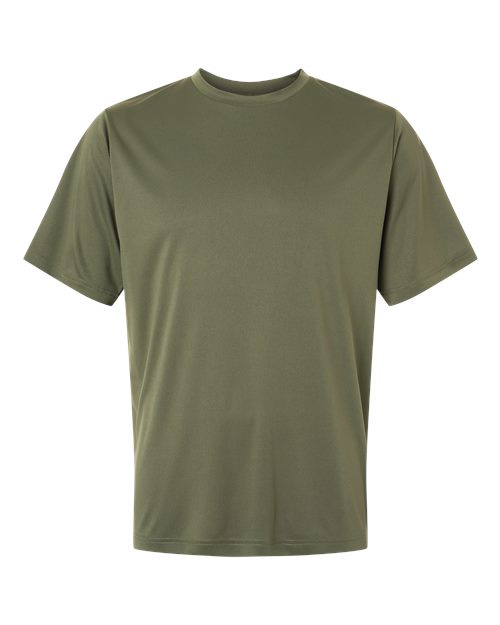 Unisex Capital Performance T-Shirt - Front - B254A7022 - Military Green
