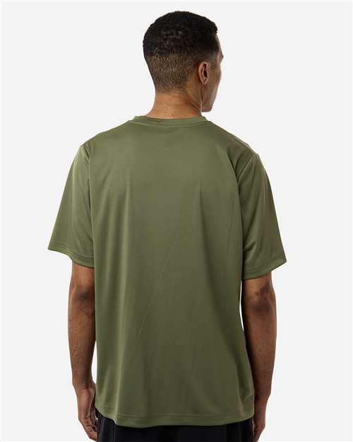 Unisex Capital Performance T-Shirt - OnModelBack - B254A7022 - Military Green