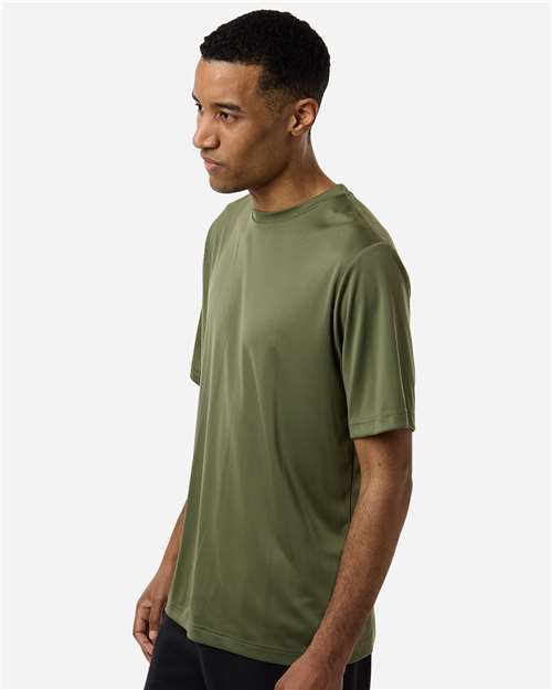 Unisex Capital Performance T-Shirt - OnModelSide - B254A7022 - Military Green