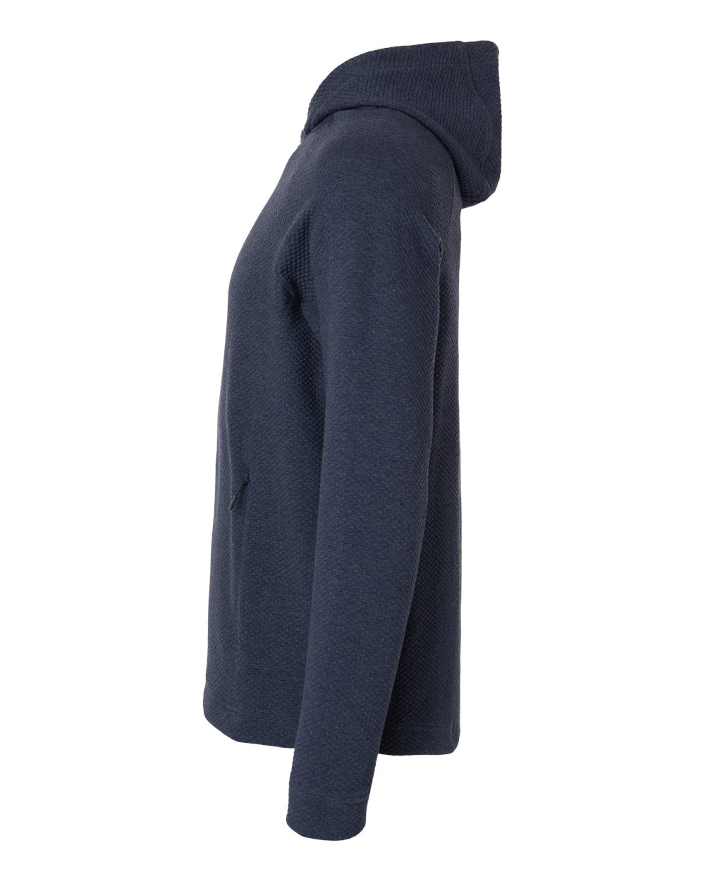 Men's Spirit Textured Hooded Pullover - DirectSide - B005D3653 - Classic Navy Heather