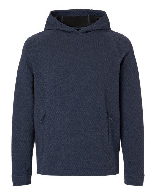 Men's Spirit Textured Hooded Pullover - Front - B005D3653 - Classic Navy Heather