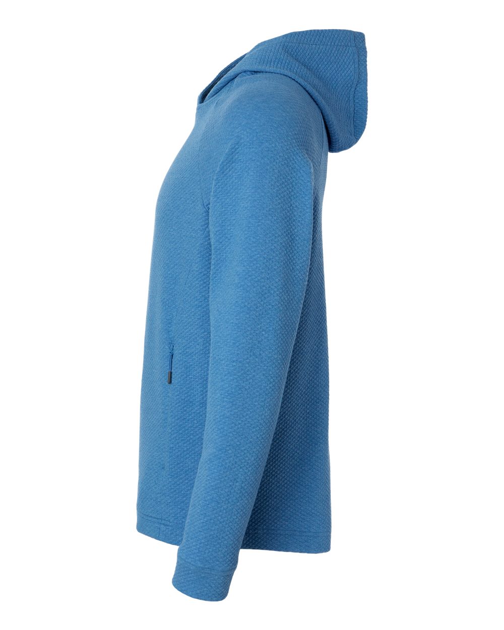 Men's Spirit Textured Hooded Pullover - DirectSide - B005D3103 - Light Nautical Blue Heather