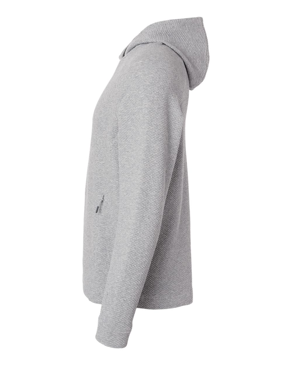 Men's Spirit Textured Hooded Pullover - DirectSide - B005D3023 - Platinum Heather