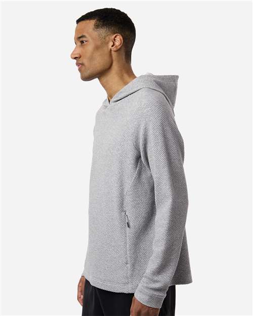 Men's Spirit Textured Hooded Pullover - OnModelSide - B005D3023 - Platinum Heather