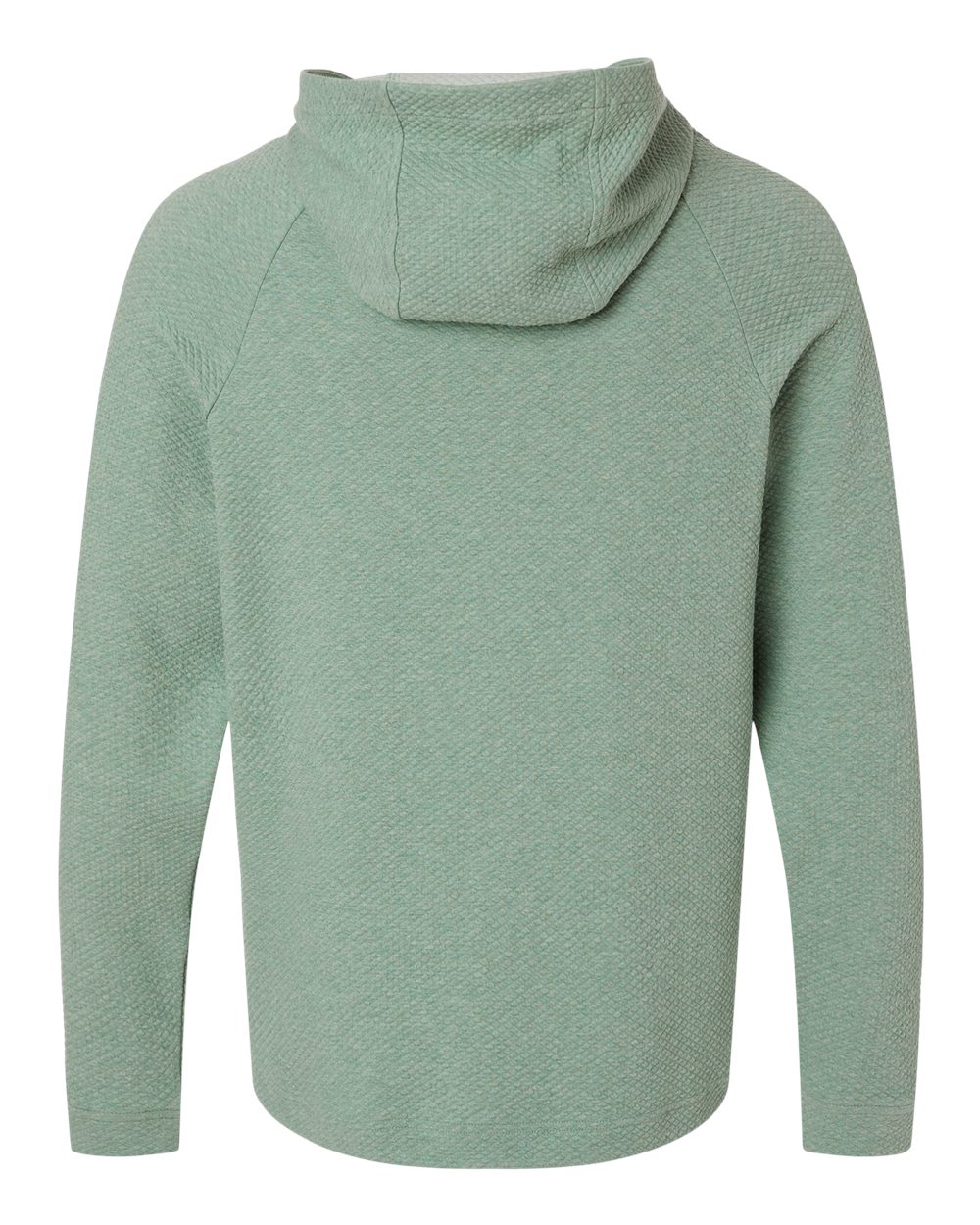 Men's Spirit Textured Hooded Pullover - Back - B005D3543 - Sage Green Heather