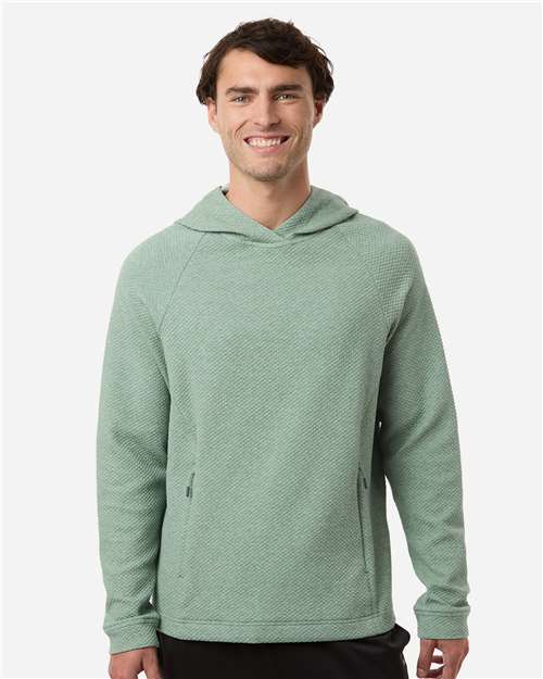Men's Spirit Textured Hooded Pullover - OnModelFront - B005D3543 - Sage Green Heather