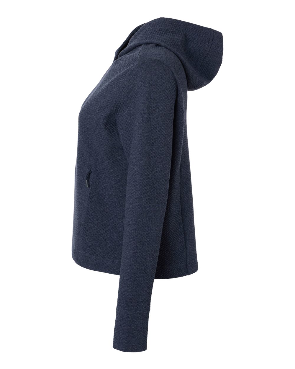 Women's Spirit Textured Hooded Pullover - DirectSide - B006D3652 - Classic Navy Heather