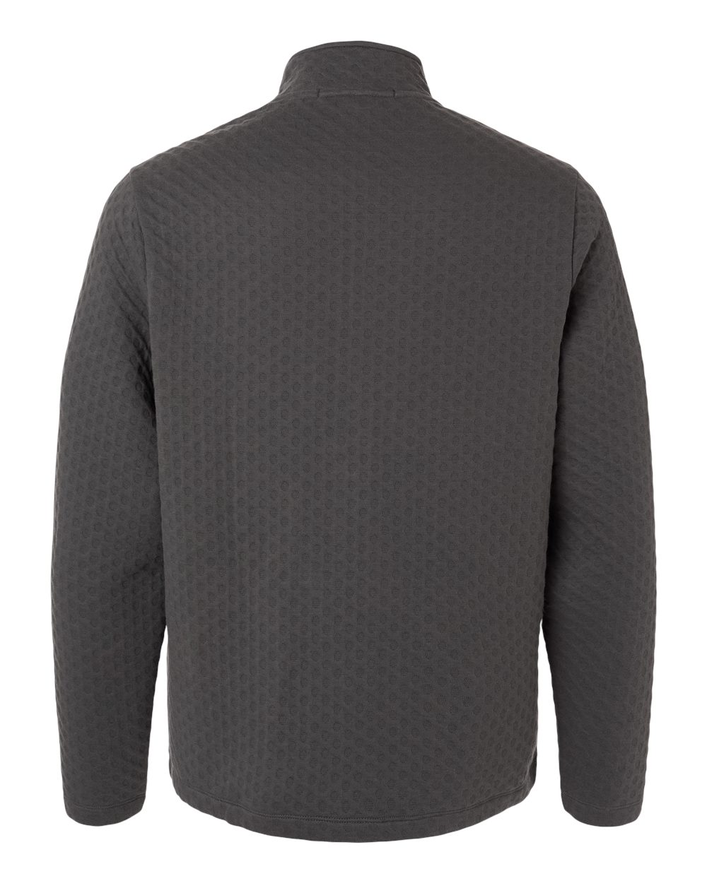 Men's Berkley Textured Full-Zip Jacket - Back - B016B2583 - Graphite
