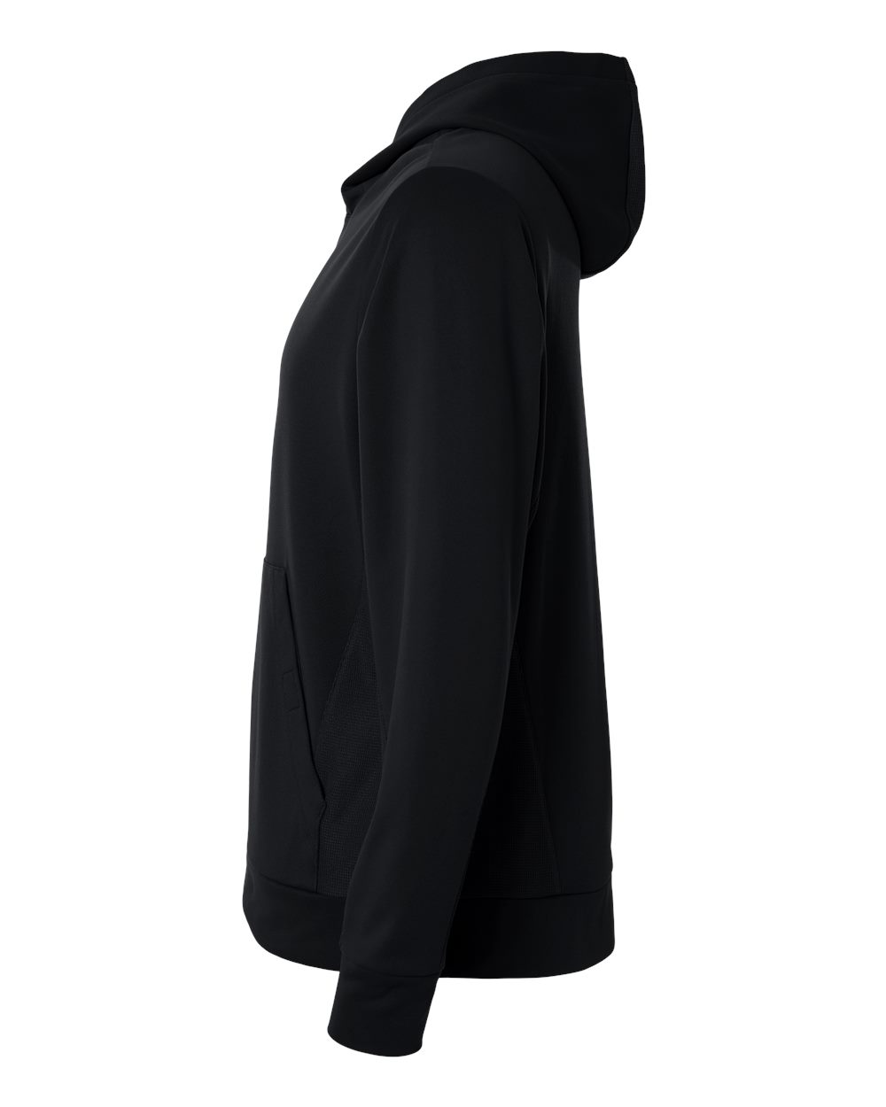 Unisex Squad Hooded Tech Fleece Pullover - DirectSide - B001D9502 - Black