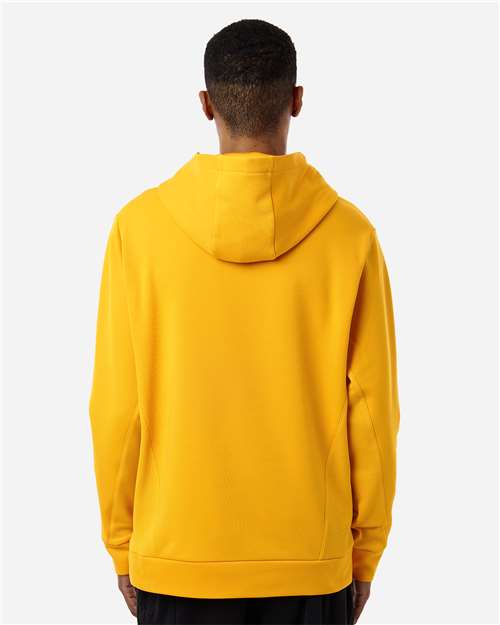 Unisex Squad Hooded Tech Fleece Pullover - OnModelBack - B001D9122 - Sport Athletic Gold
