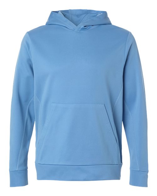 Unisex Squad Hooded Tech Fleece Pullover - Front - B001D9252 - Sport Light Blue