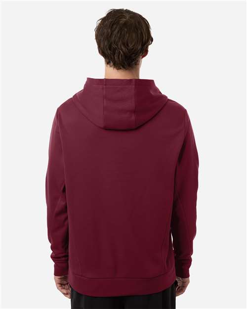 Unisex Squad Hooded Tech Fleece Pullover - OnModelBack - B001D9532 - Sport Maroon