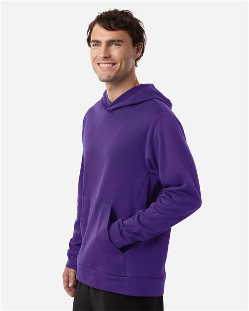 Unisex Squad Hooded Tech Fleece Pullover - OnModelSide - B001D9672 - Sport Purple