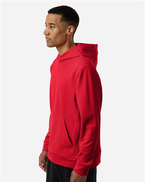 Unisex Squad Hooded Tech Fleece Pullover - OnModelSide - B001D9702 - Sport Red