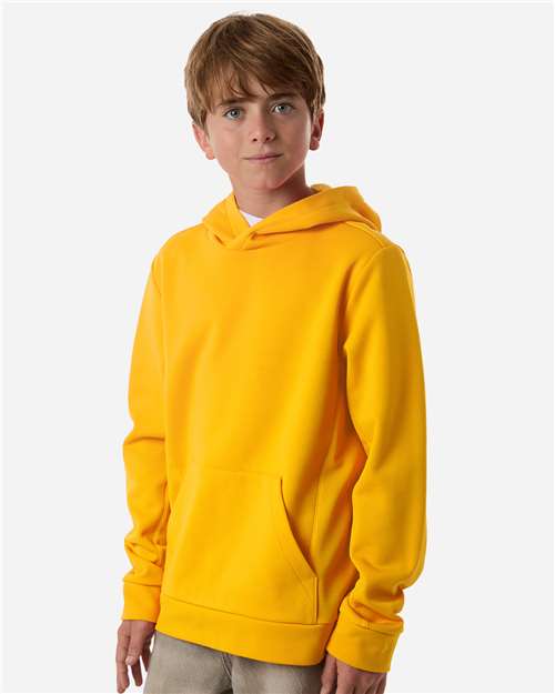 Youth Squad Hooded Tech Fleece Pullover - OnModelSide - B002D9102 - Sport Athletic Gold