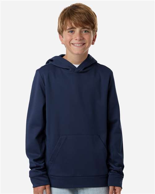 Youth Squad Hooded Tech Fleece Pullover - OnModelFront - B002D9652 - Sport Dark Navy