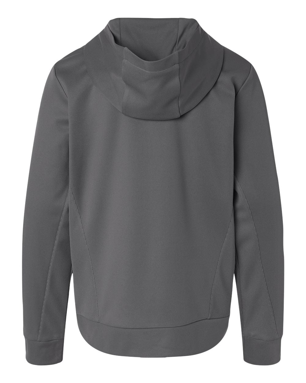 Youth Squad Hooded Tech Fleece Pullover - Back - B002D9592 - Sport Graphite