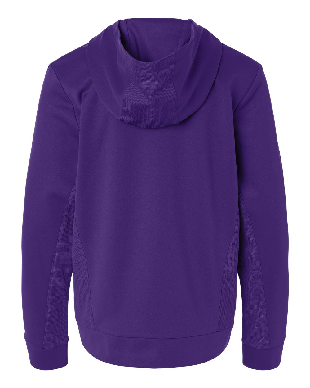 Youth Squad Hooded Tech Fleece Pullover - Back - B002D9672 - Sport Purple