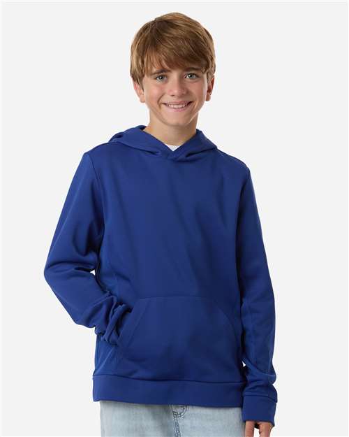 Youth Squad Hooded Tech Fleece Pullover - OnModelFront - B002D9752 - Sport Royal