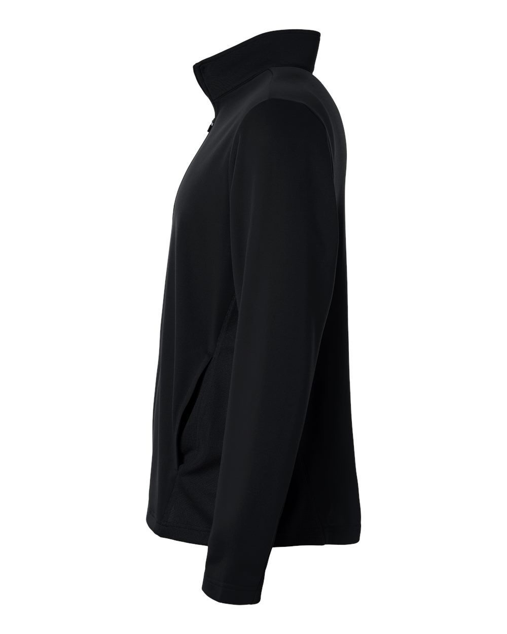 Unisex Squad Cadet Quarter-Zip Tech Fleece Pullover - DirectSide - B003D9502 - Black