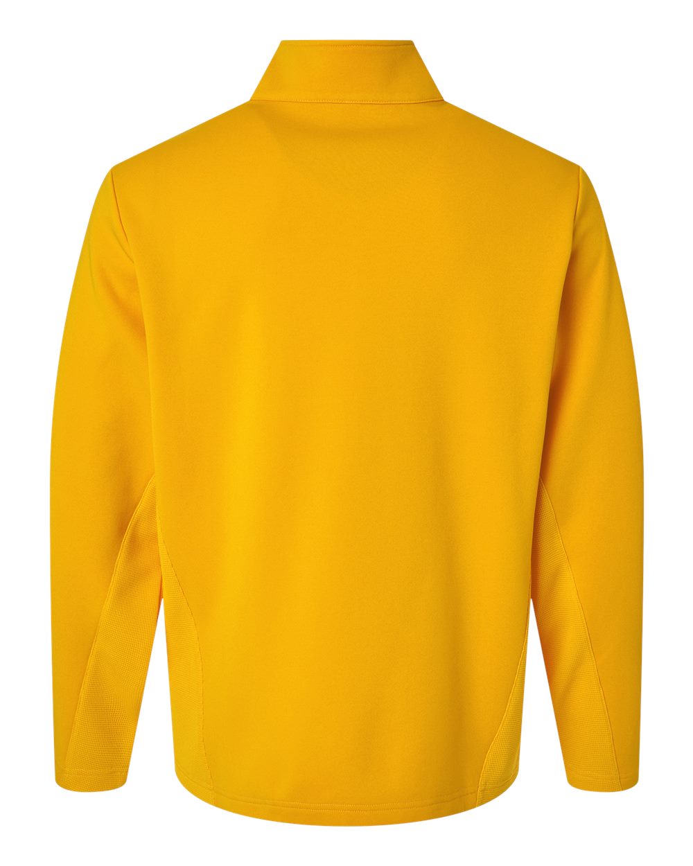Unisex Squad Cadet Quarter-Zip Tech Fleece Pullover - Back - B003D9122 - Sport Athletic Gold