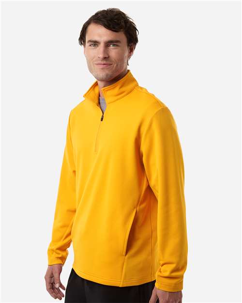 Unisex Squad Cadet Quarter-Zip Tech Fleece Pullover - OnModelSide - B003D9122 - Sport Athletic Gold