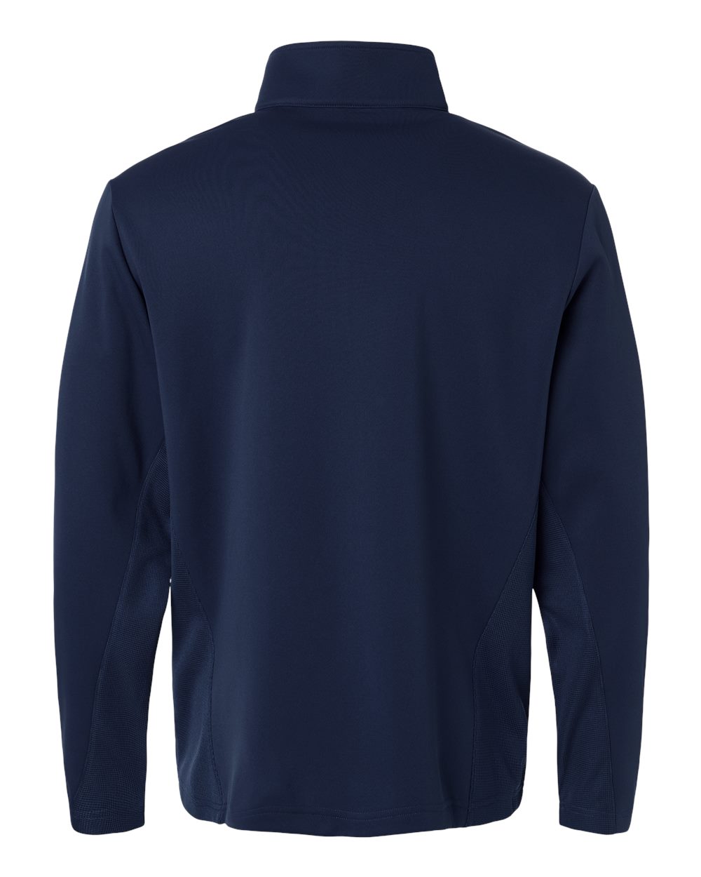 Unisex Squad Cadet Quarter-Zip Tech Fleece Pullover - Back - B003D9652 - Sport Dark Navy