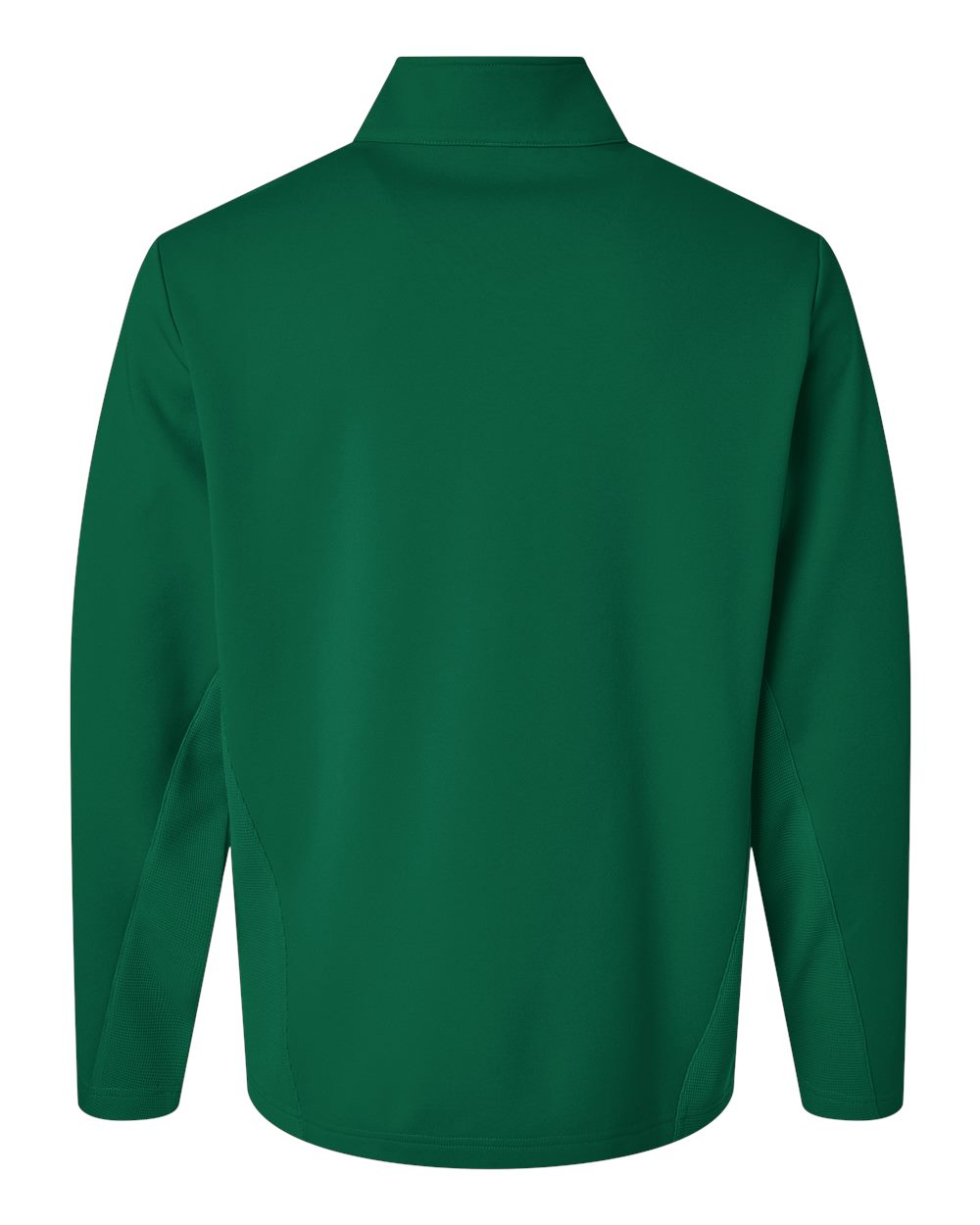 Unisex Squad Cadet Quarter-Zip Tech Fleece Pullover - Back - B003D9542 - Sport Forest