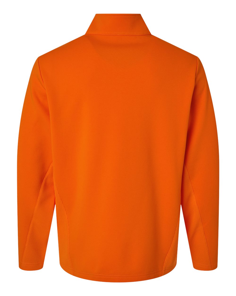 Unisex Squad Cadet Quarter-Zip Tech Fleece Pullover - Back - B003D9662 - Sport Orange