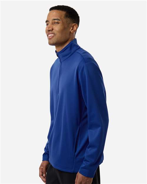 Unisex Squad Cadet Quarter-Zip Tech Fleece Pullover - OnModelSide - B003D9752 - Sport Royal