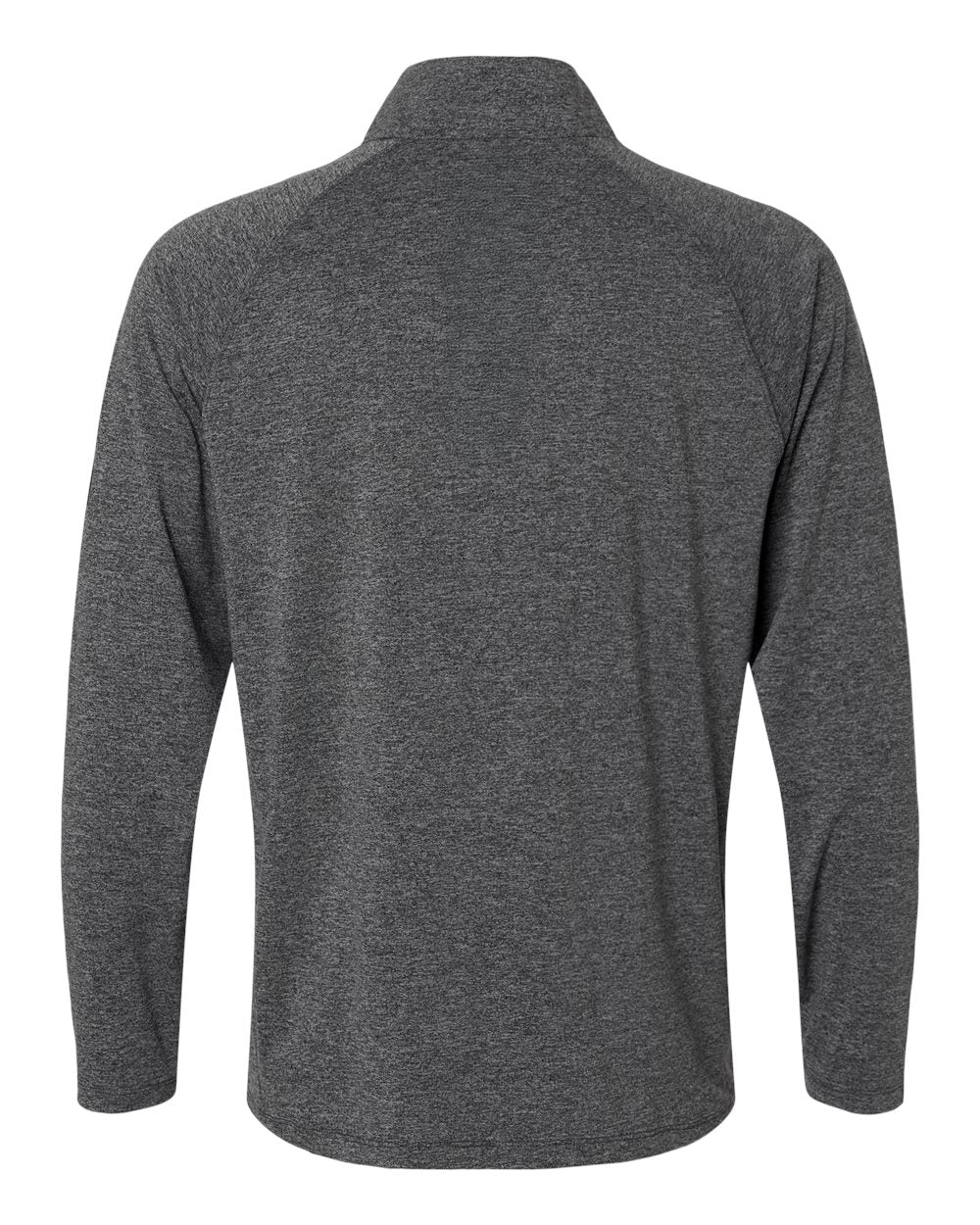 Men's Airweight Heather Quarter-Zip Pullover - Back - B001D2023 - Volcanic Ash Heather