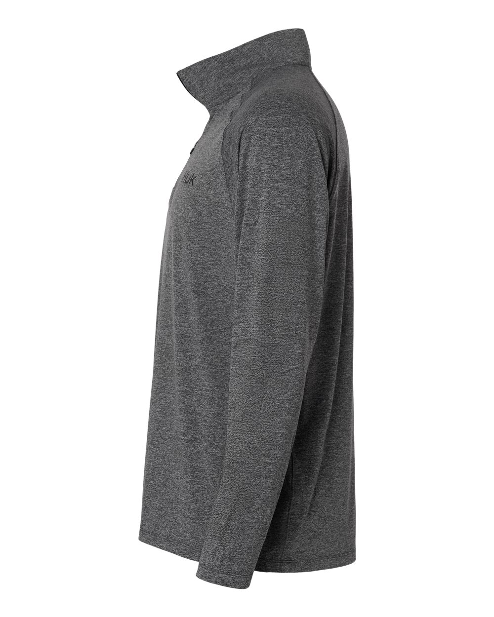Men's Airweight Heather Quarter-Zip Pullover - DirectSide - B001D2023 - Volcanic Ash Heather
