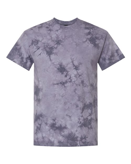 Unisex Crystal Wash T-Shirt - Front - B10302683 - Crystal Plum