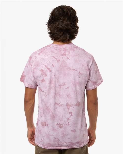 Unisex Crystal Wash T-Shirt - OnModelBack - B10302303 - Crystal Posey