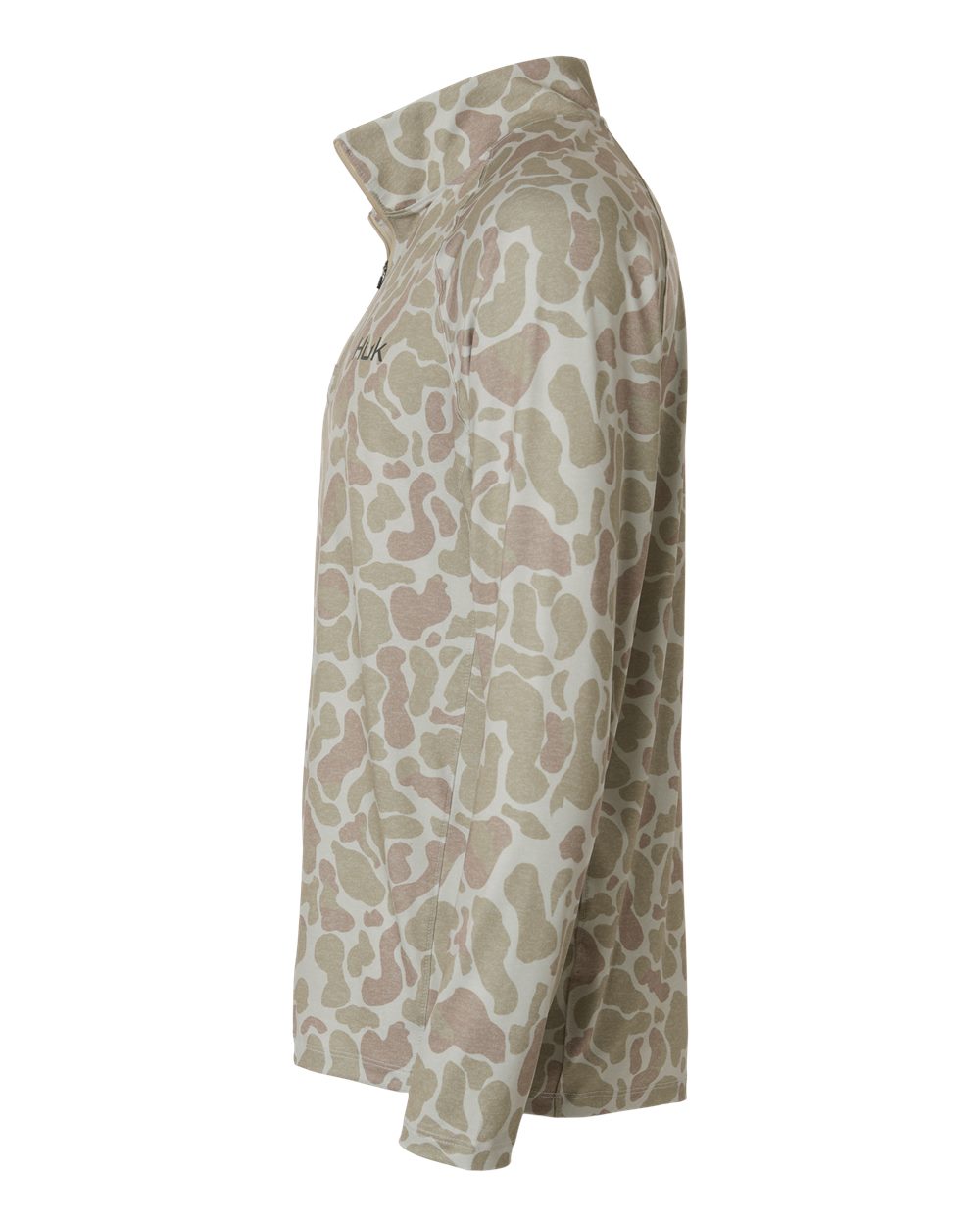 Men's Airweight KC Printed Quarter-Zip Pullover - DirectSide - B003D2243 - Sand