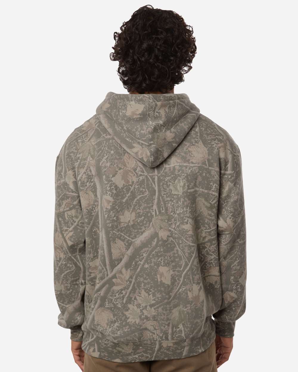Heavyweight Hooded Sweatshirt - OnModelBack - B22276933 - Deadwood Tree Camo