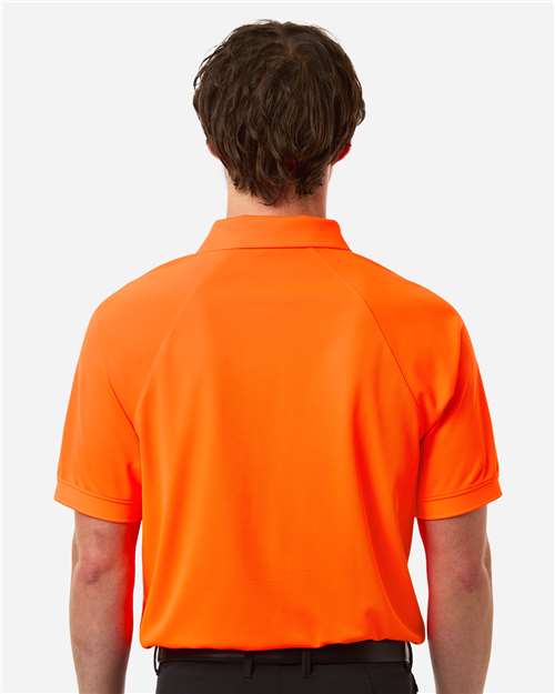 Men's Charge Snag and Soil Protect Polo - OnModelBack - B196B9663 - Safety Orange