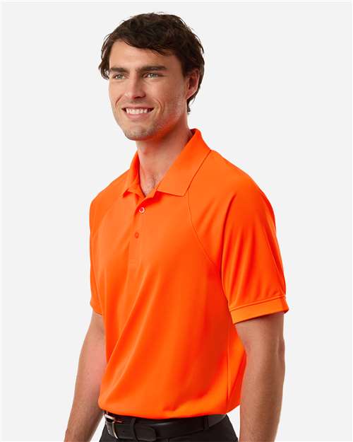 Men's Charge Snag and Soil Protect Polo - OnModelSide - B196B9663 - Safety Orange