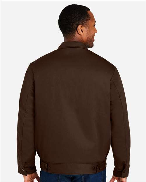 Unisex ClimaBloc® Station Jacket - OnModelBack - B282B9552 - Dark Mocha