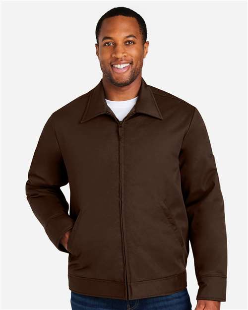 Unisex ClimaBloc® Station Jacket - OnModelFront - B282B9552 - Dark Mocha