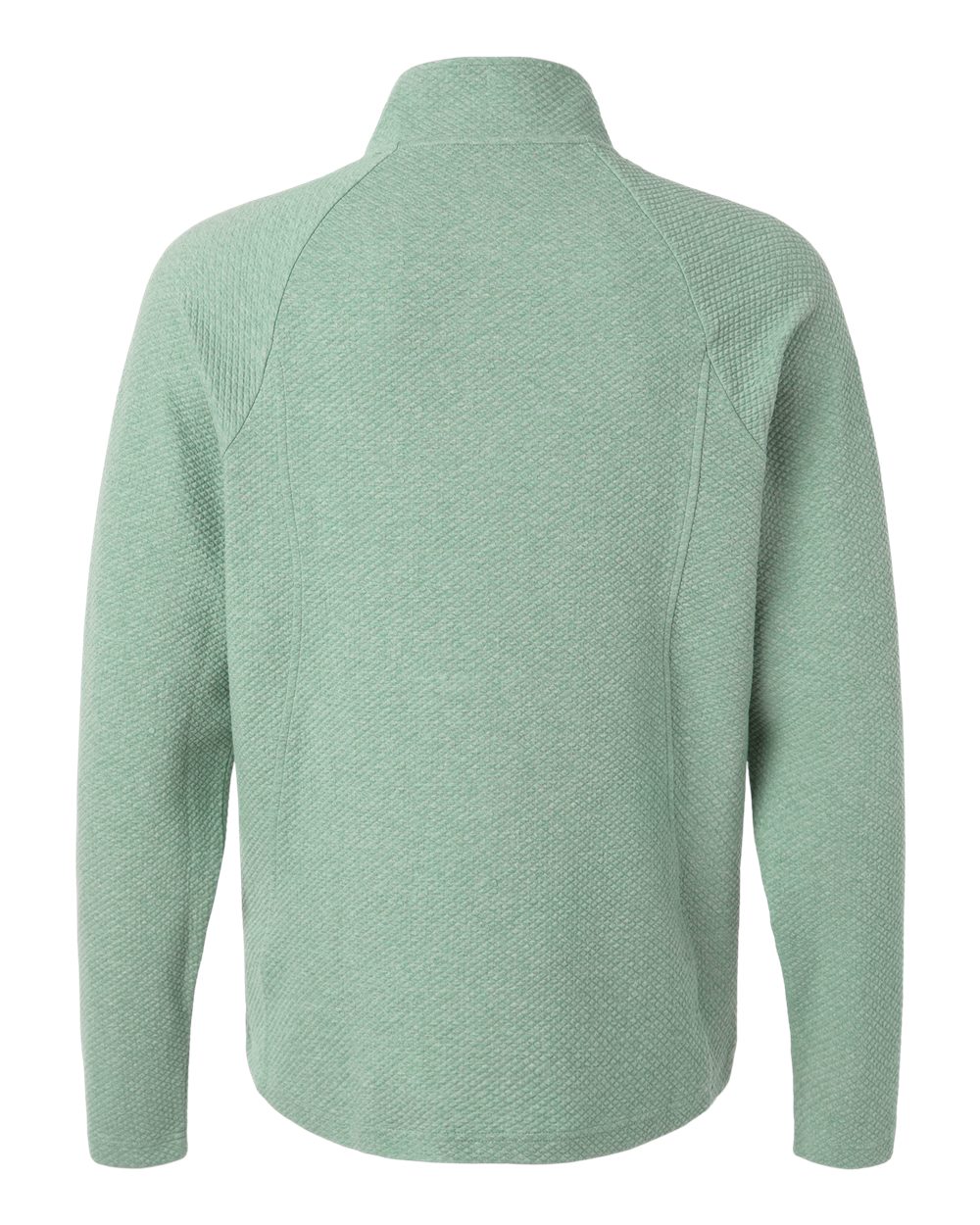 Men's Spirit Textured Full-Zip - Back - B209D3543 - Sage Green Heather