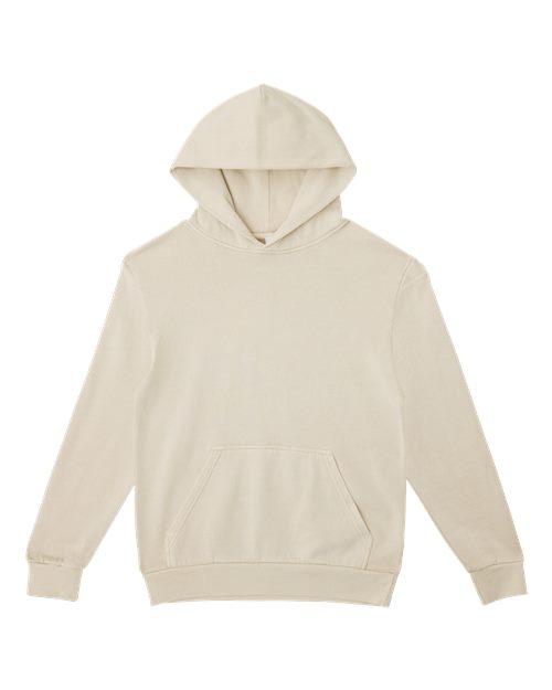 Unisex Urban Pullover Hooded Sweatshirt - Front - B595C9332 - Pigment French Oak